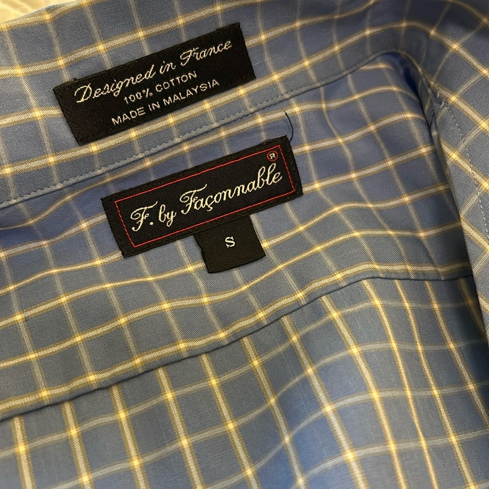 Faconnable Women’s Cotton Shirt, Size S